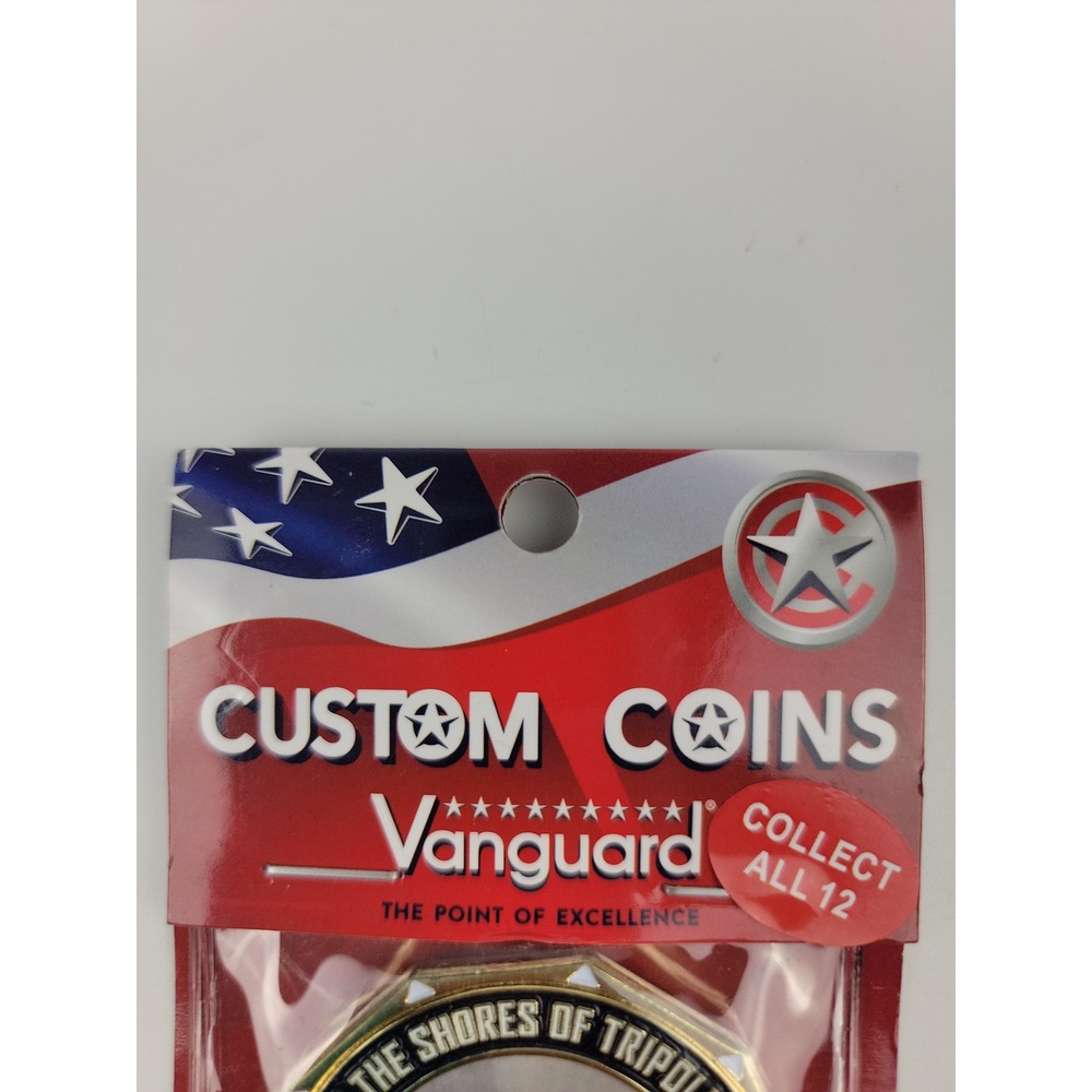 Vanguard USMC Battle of Chapultepec 1847 Challenge Coin To the Shores of Tripoli - Picture 6 of 7
